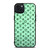 LOUIS VUITTON LOGO GREEN ICON PATTERN iPhone 15 Plus Case Cover