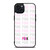 PINK VICTORIA'S SECRET LOGO iPhone 15 Plus Case Cover PINK VICTORIA'S SECRET LOGO iPhone 15 Plus Case Cover