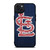 ST. LOUIS CARDINALS BASEBALL WOODEN LOGO iPhone 15 Plus Case Cover