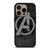 AVENGERS LOGO GRAY iPhone 16 Pro Case Cover