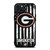 UNIVERSITY GEORGIA BULLDOGS FLAG iPhone 15 Plus Case Cover