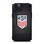 USA SOCCER LOGO CARBON iPhone 15 Plus Case Cover