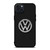 VW VOLKSWAGEN METAL CARBON LOGO iPhone 15 Plus Case Cover VW VOLKSWAGEN METAL CARBON LOGO iPhone 15 Plus Case Cover