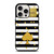 KATE SPADE NEW YORK LOGO GOLDEN POLKADOTS ICON iPhone 15 Pro Case Cover