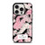 KATE SPADE NEW YORK LOGO PINK FEATHERS iPhone 15 Pro Case Cover