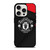 MANCHESTER UNITED LOGO BLACK iPhone 15 Pro Case Cover