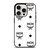 MCM WORLDWIDE LOGO WHITE iPhone 15 Pro Case Cover
