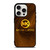 MICHAEL KORS GOLDEN MARBLE LOGO ICON iPhone 15 Pro Case Cover