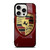 PORSCHE LOGO EMBLEM RED iPhone 15 Pro Case Cover