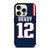 TOM BRADY NEW ENGLAND PATRIOTS 12 JERSEY iPhone 15 Pro Case Cover