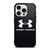 UNDER ARMOUR METAL LOGO iPhone 15 Pro Case Cover UNDER ARMOUR METAL LOGO iPhone 15 Pro Case Cover
