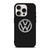 VW VOLKSWAGEN METAL CARBON LOGO iPhone 15 Pro Case Cover VW VOLKSWAGEN METAL CARBON LOGO iPhone 15 Pro Case Cover