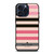 KATE SPADE NEW YORK LOGO STRIPES PATTERN iPhone 15 Pro Max Case Cover