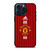 MANCHESTER UNITED FC LOGO FOOTBALL ADIDAS STRIPES iPhone 15 Pro Max Case Cover