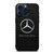 MERCEDES BENZ LOGO ON LEATHER iPhone 15 Pro Max Case Cover