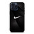 NIKE LOGO BLACK ABSTRACT LINE iPhone 15 Pro Max Case Cover NIKE LOGO BLACK ABSTRACT LINE iPhone 15 Pro Max Case Cover