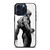 WOLVERINE X-MEN BLACK WHITE ART iPhone 15 Pro Max Case Cover