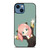 ANYA FORGER SPY X FAMILY ANIME MANGA HAPPY iPhone 14 Case Cover