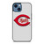 CINCINNATI REDS LOGO BASEBALL MLB TEAM ICON iPhone 14 Case Cover