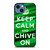 KEEP CALM AND CHIVE ON iPhone 14 Case Cover