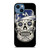 LA LOS ANGELES DODGERS SKULL iPhone 14 Case Cover