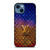 LOUIS VUITTON LV LOGO SPARKLE ICON PATTERN iPhone 14 Case Cover