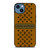 LOUIS VUITTON PATTERN LV LOGO ICON GOLD iPhone 14 Case Cover