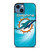 MIAMI DOLPHINS NFL iPhone 14 Case Cover