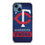 MINNESOTA TWINS LOGO BASEBALL MLB TEAM iPhone 14 Case Cover MINNESOTA TWINS LOGO BASEBALL MLB TEAM iPhone 14 Case Cover