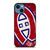 MONTREAL CANADIENS NHL SPLASH LOGO iPhone 14 Case Cover MONTREAL CANADIENS NHL SPLASH LOGO iPhone 14 Case Cover