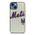 NEW YORK METS BASEBALL TEAM LOGO ICON iPhone 14 Case Cover