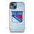 NEW YORK RANGERS NHL ICE LOGO iPhone 14 Case Cover