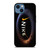 NIKE BLACK RING LOGO iPhone 14 Case Cover