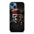 PIRATES OF THE CARIBBEAN SKULL iPhone 14 Case Cover