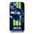SEATTLE SEAHAWKS LOGO HELMET iPhone 14 Case Cover