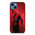 SPIDERMAN MARVEL RED iPhone 14 Case Cover