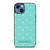 TIFFANY AND CO POLKADOT iPhone 14 Case Cover