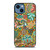 VERA BRADLEY FLOWER PATTERN iPhone 14 Case Cover