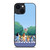 HEELERS FAMILY BLUEY CARTOON ABBEY ROAD iPhone 14 Plus Case Cover