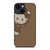 LOUIS VUITTON LV PATTERN LOGO HELLO KITTY iPhone 14 Plus Case Cover