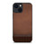 LV LOUIS VUITTON LOGO BROWN LEATHER BAG iPhone 14 Plus Case Cover