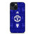 MANCHESTER UNITED FC LOGO FOOTBALL BLUE ICON iPhone 14 Plus Case Cover