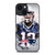 TOM BRADY NEW ENGLAND PATRIOT ART iPhone 14 Plus Case Cover