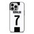 CRISTIANO RONALDO JUVENTUS JERSEY CR7 iPhone 14 Pro Case Cover