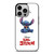 DISNEY LILO AND STITCH WHITE iPhone 14 Pro Case Cover