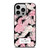 KATE SPADE NEW YORK LOGO PINK FEATHERS iPhone 14 Pro Case Cover