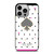 KATE SPADE NEW YORK LOGO POLKADOTS ICON iPhone 14 Pro Case Cover
