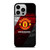 MANCHESTER UNITED FC LOGO iPhone 14 Pro Case Cover