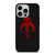 MANDALORIAN RED SKULL LOGO iPhone 14 Pro Case Cover