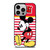 MICKEY MOUSE STRIPE DISNEY iPhone 14 Pro Case Cover